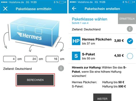 hermes pakket verzenden|hermes versand paketschein erstellen.